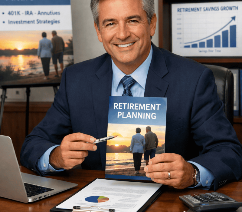 Retirement Planning Salesman