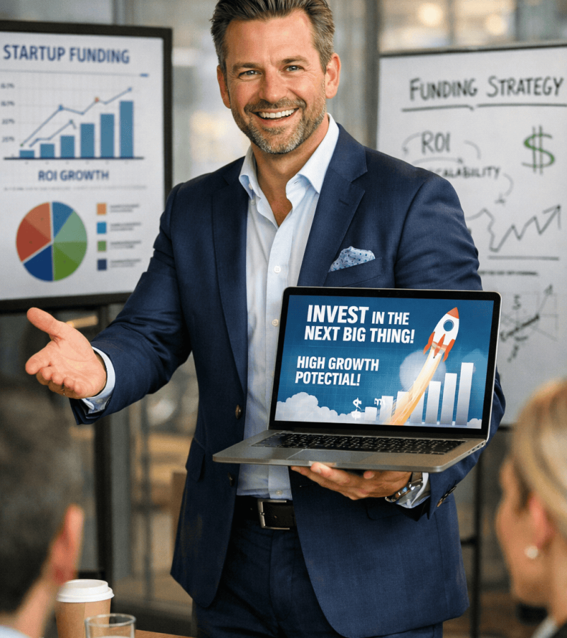 Venture Capital salesman